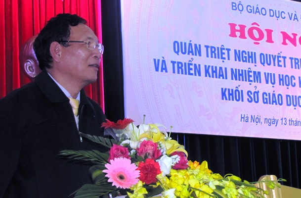 Bộ GD ĐT sẽ tiếp thu và xử lý nghiêm túc những ý kiến đóng góp